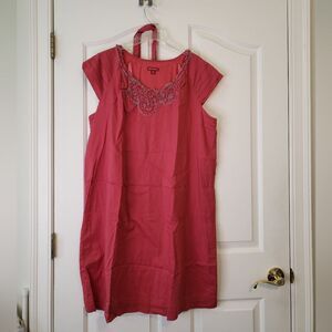Merona Dress with Embellished Neckline